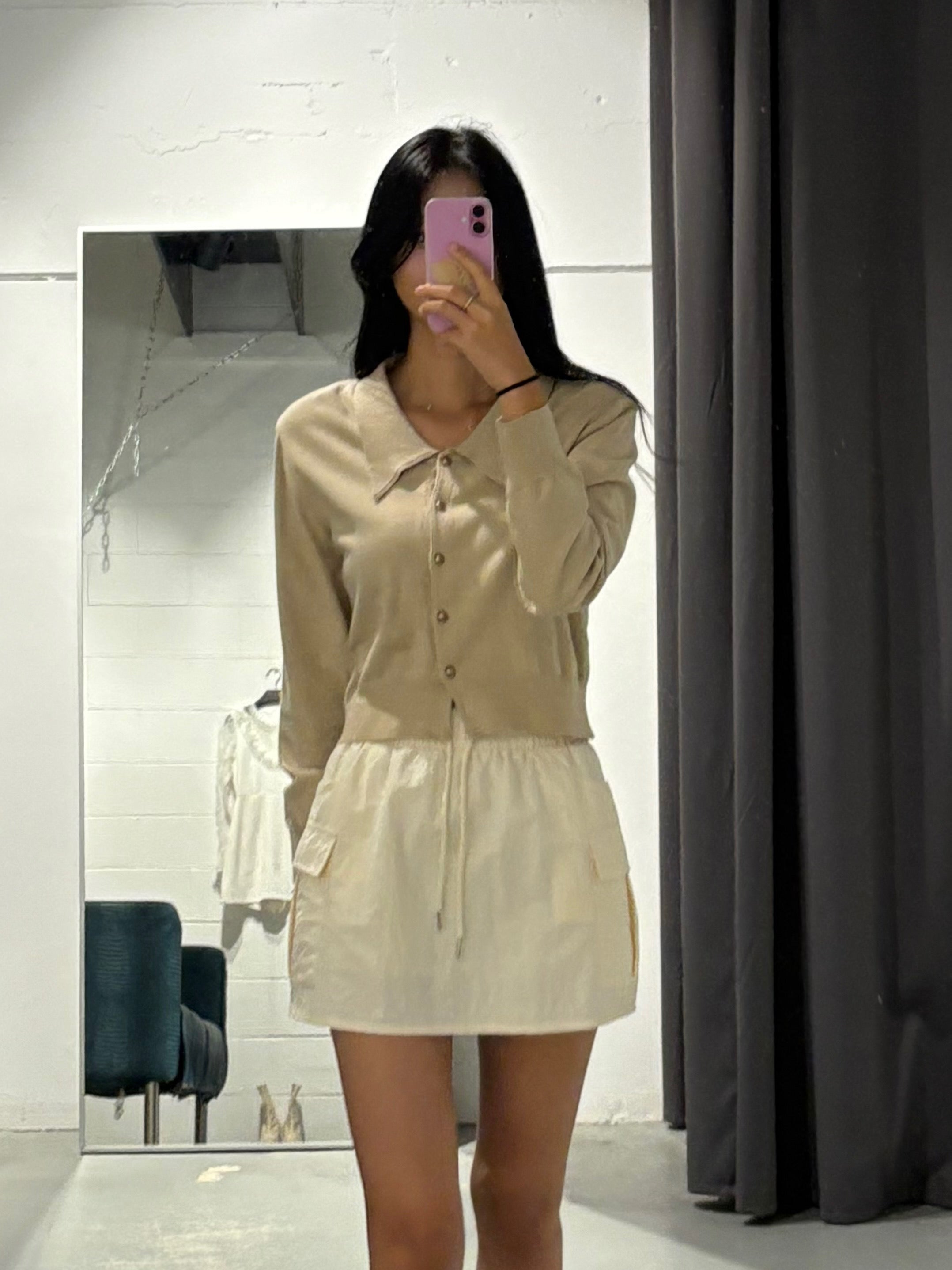 Yuni Nylon Skirt