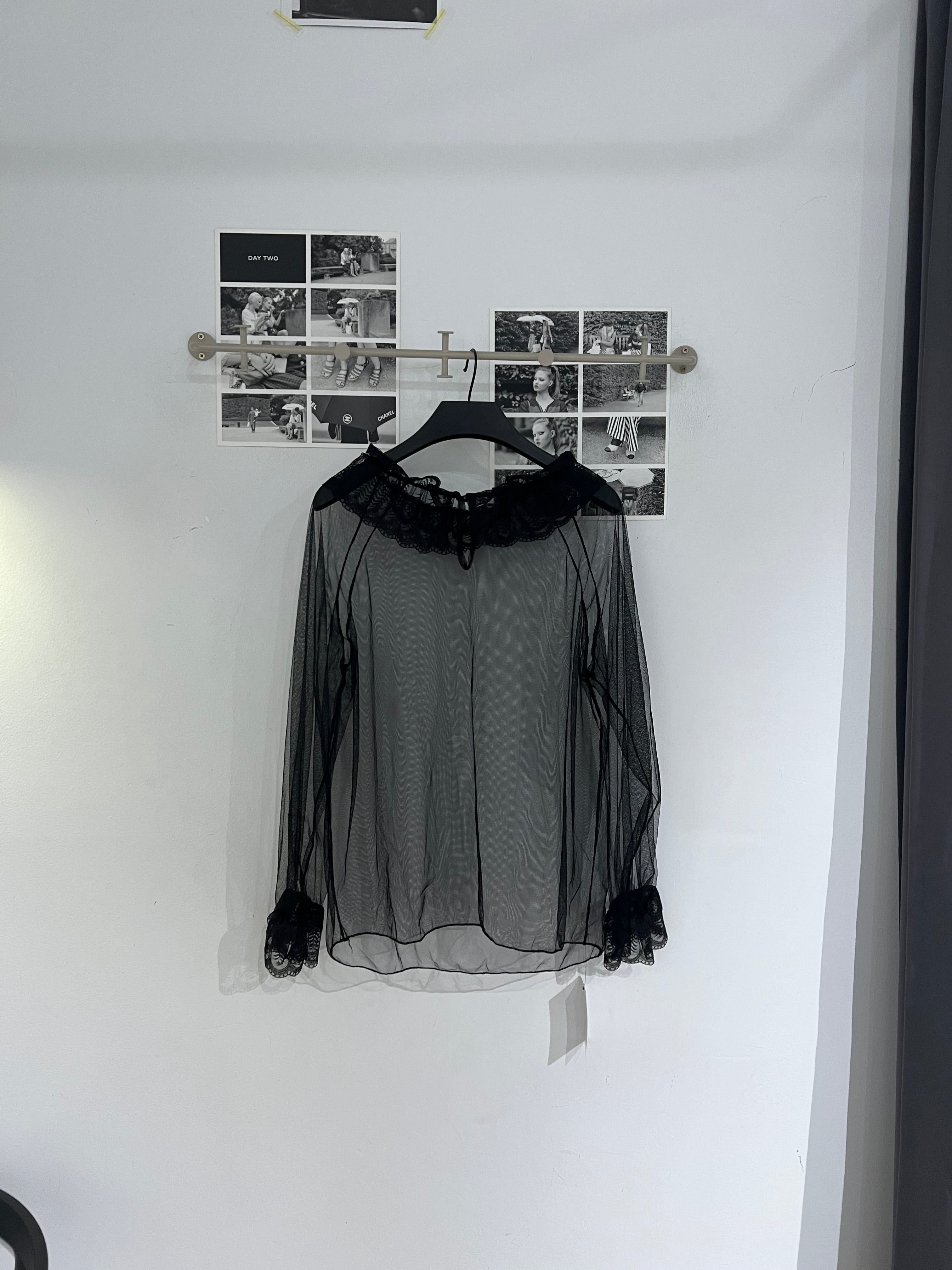 Mash Lace Ruffle Top