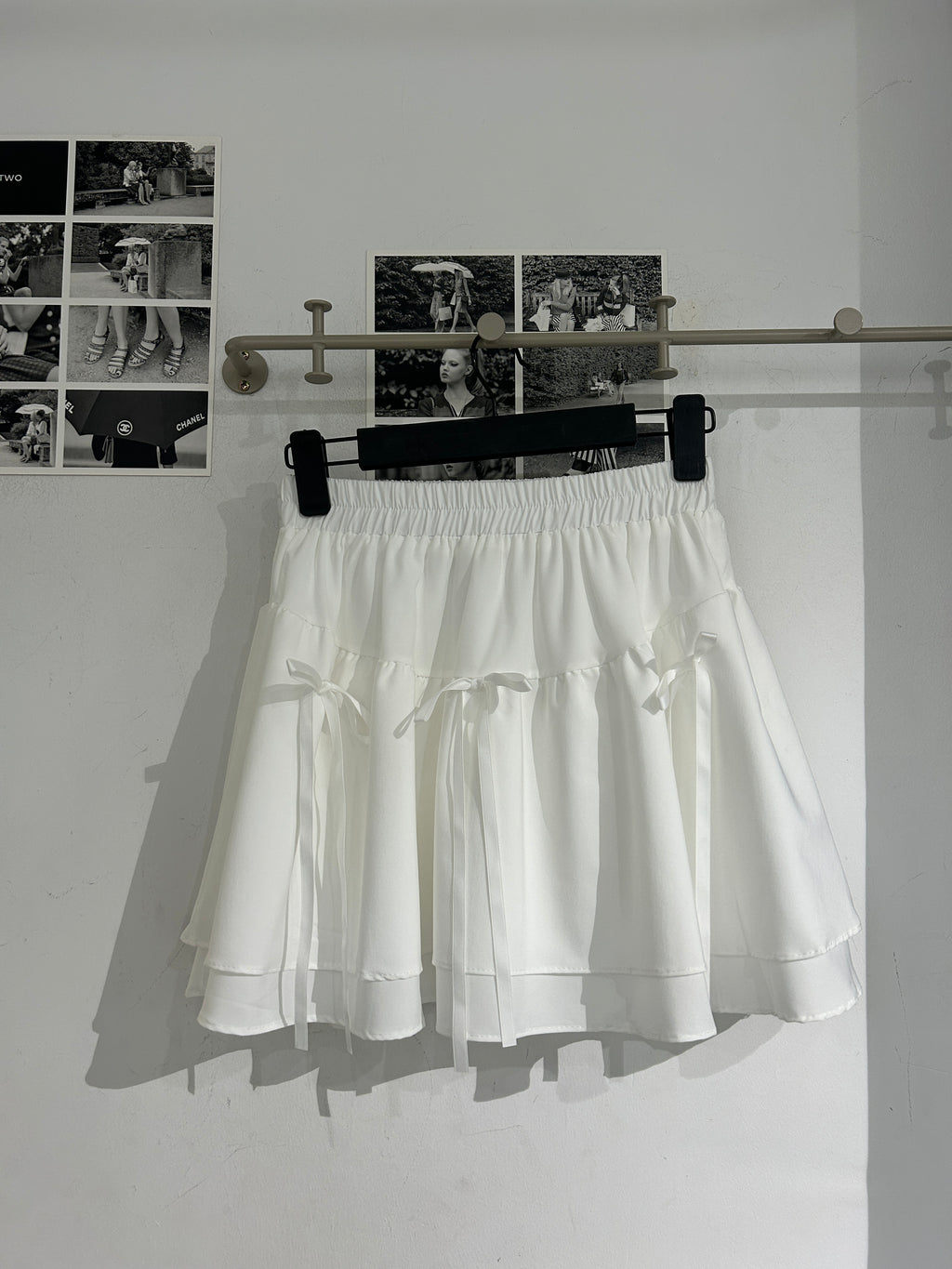 Carrot Layered Ribbon Skirt
