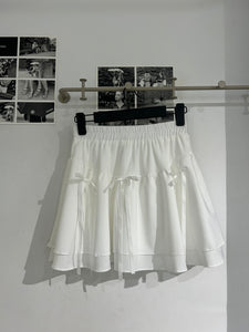 Carrot Layered Ribbon Skirt