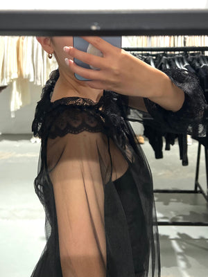 Mash Lace Ruffle Top