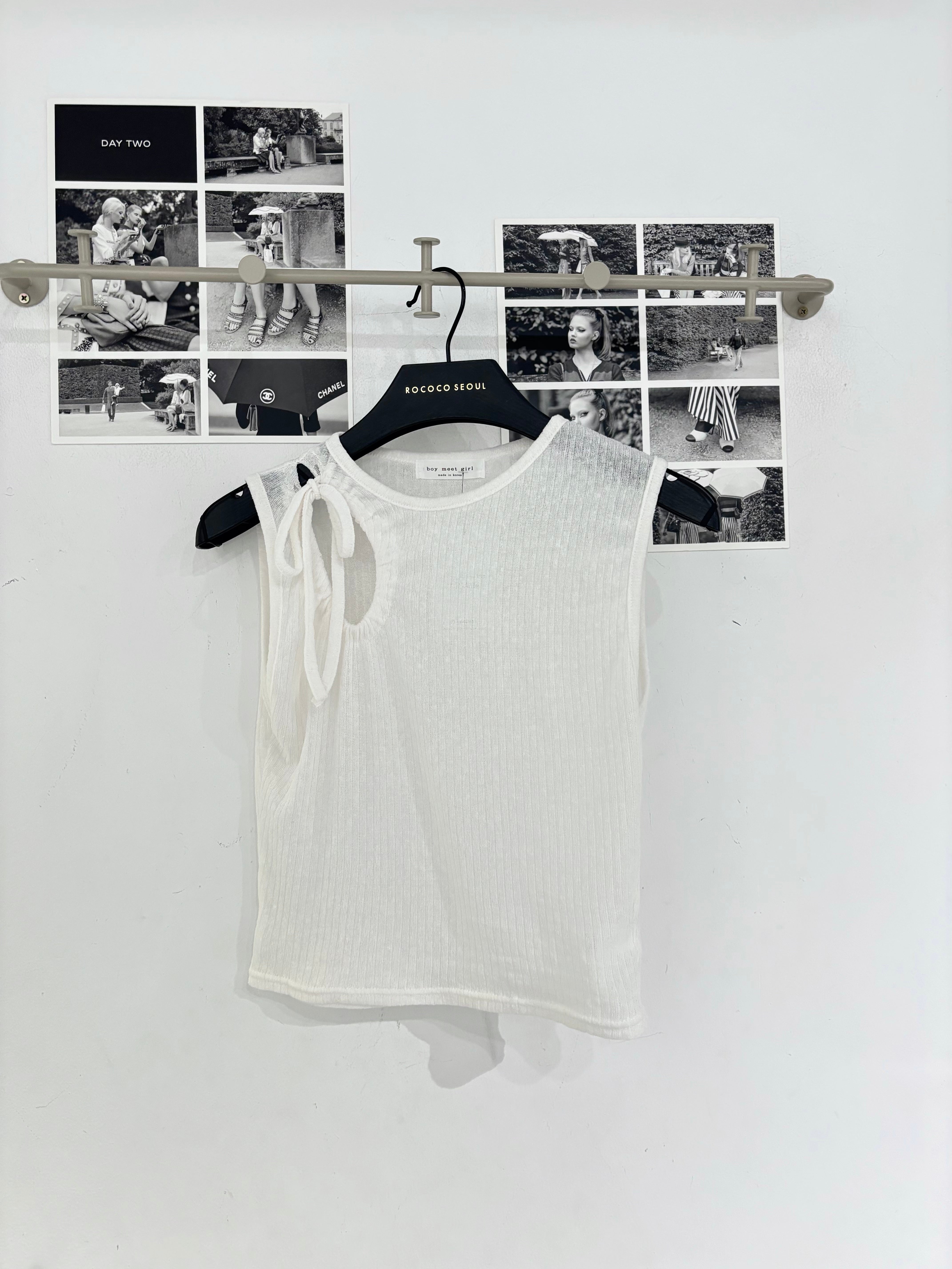 BoymeetGirl Stiring Tank Top