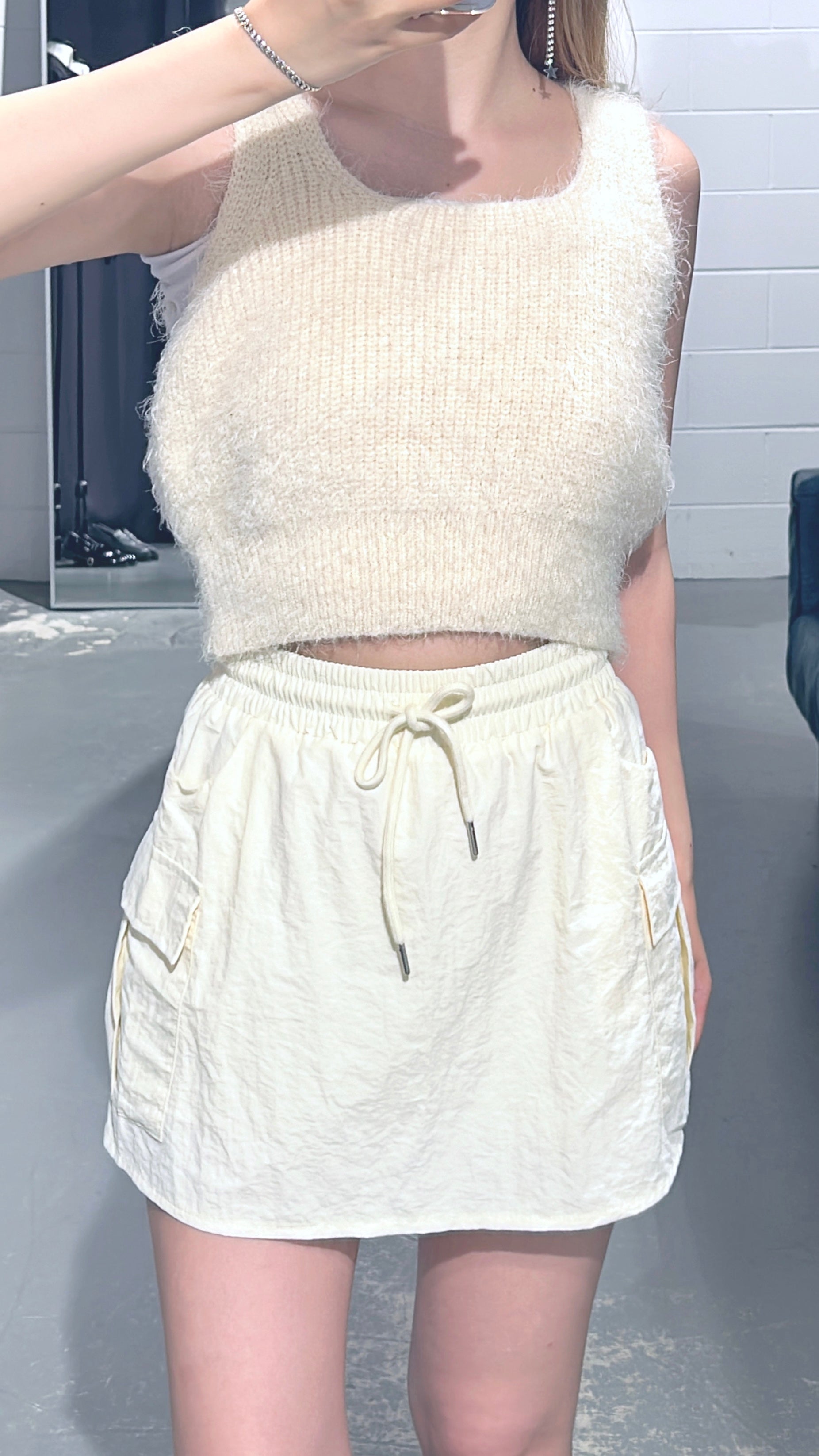Yuni Nylon Skirt