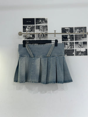 Yuni Low Denim Skirt