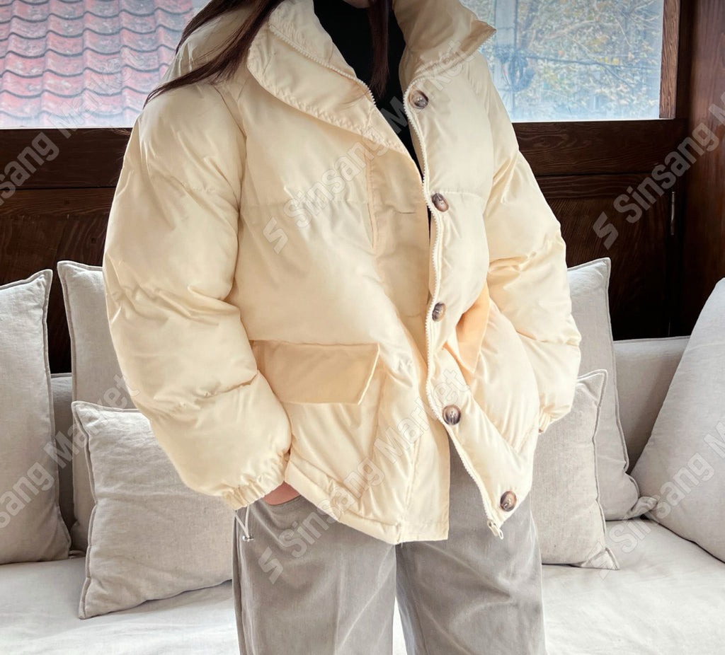 TheNormal Button Puffer Jacket