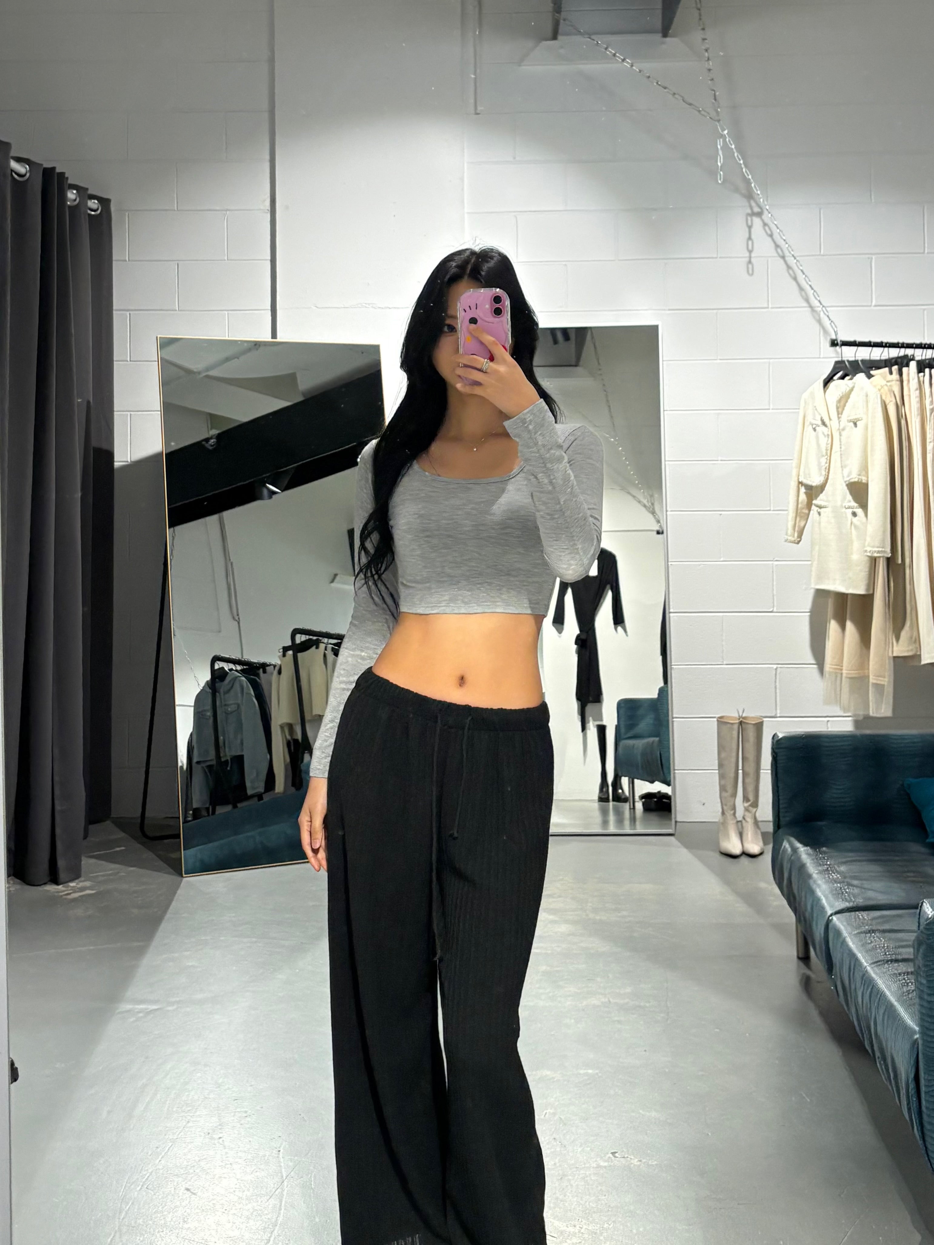 No3 Squred Crop Top