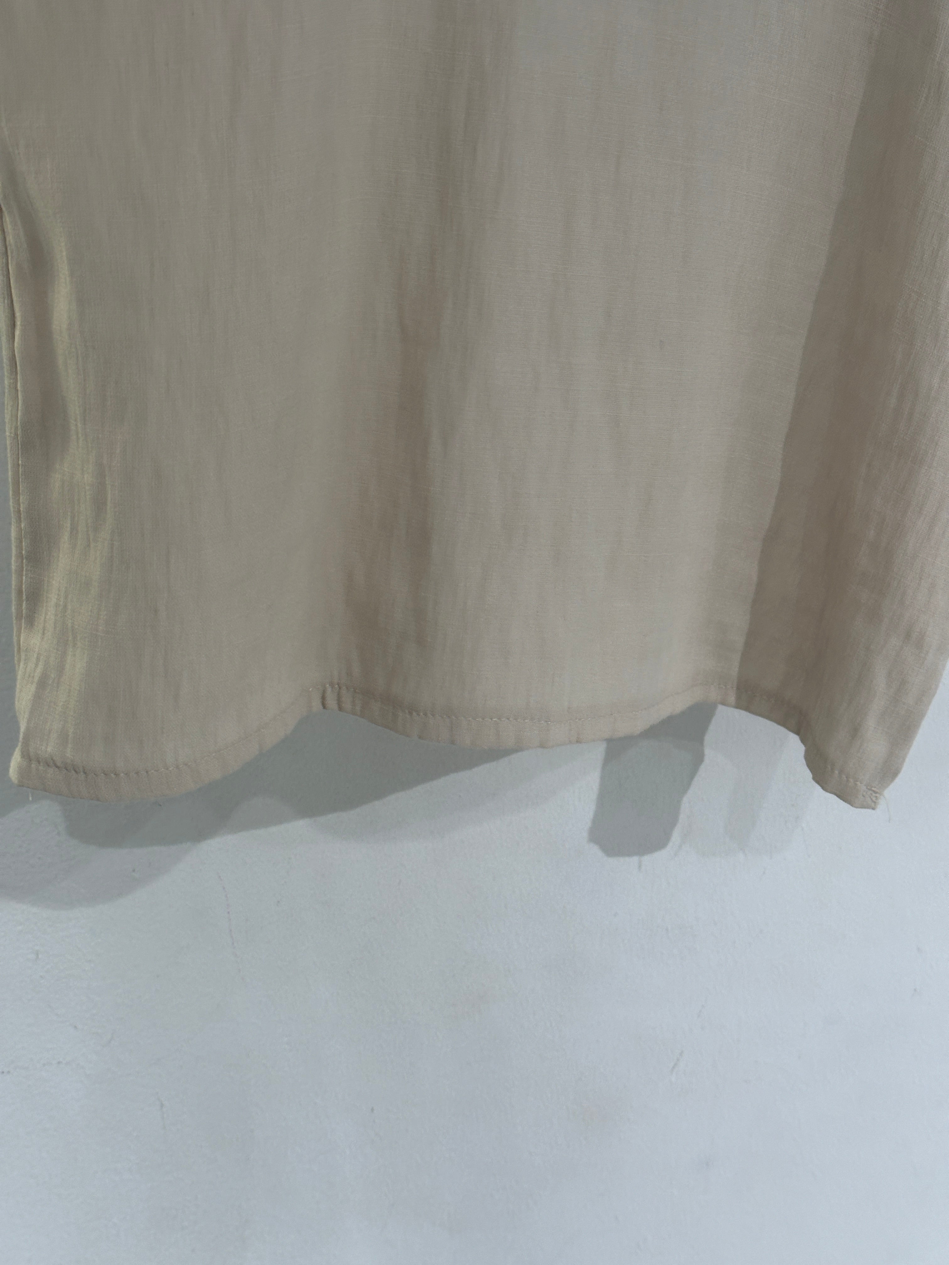 Beige Linen Camisole