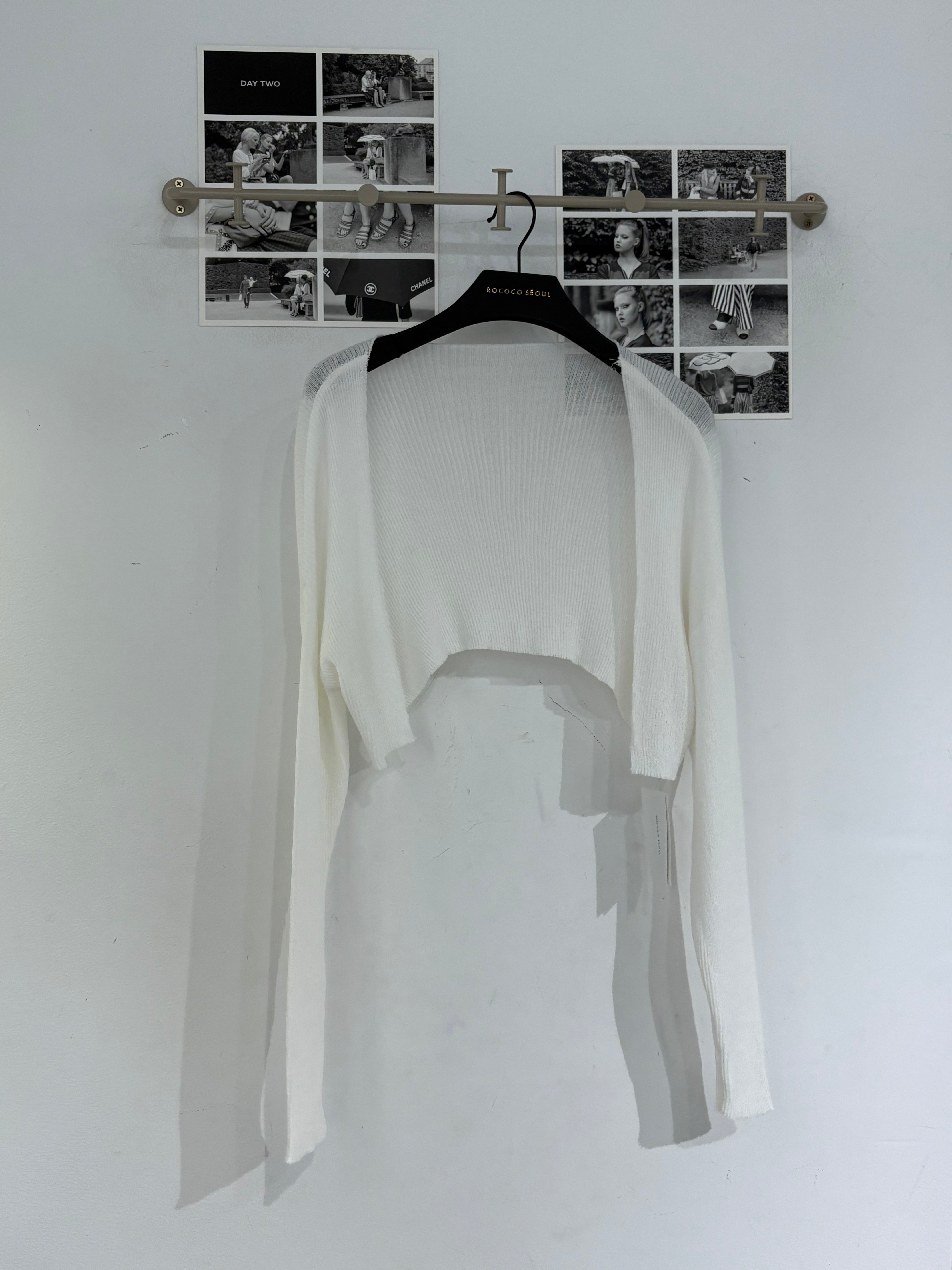 Lucky Open Crop Cardigan