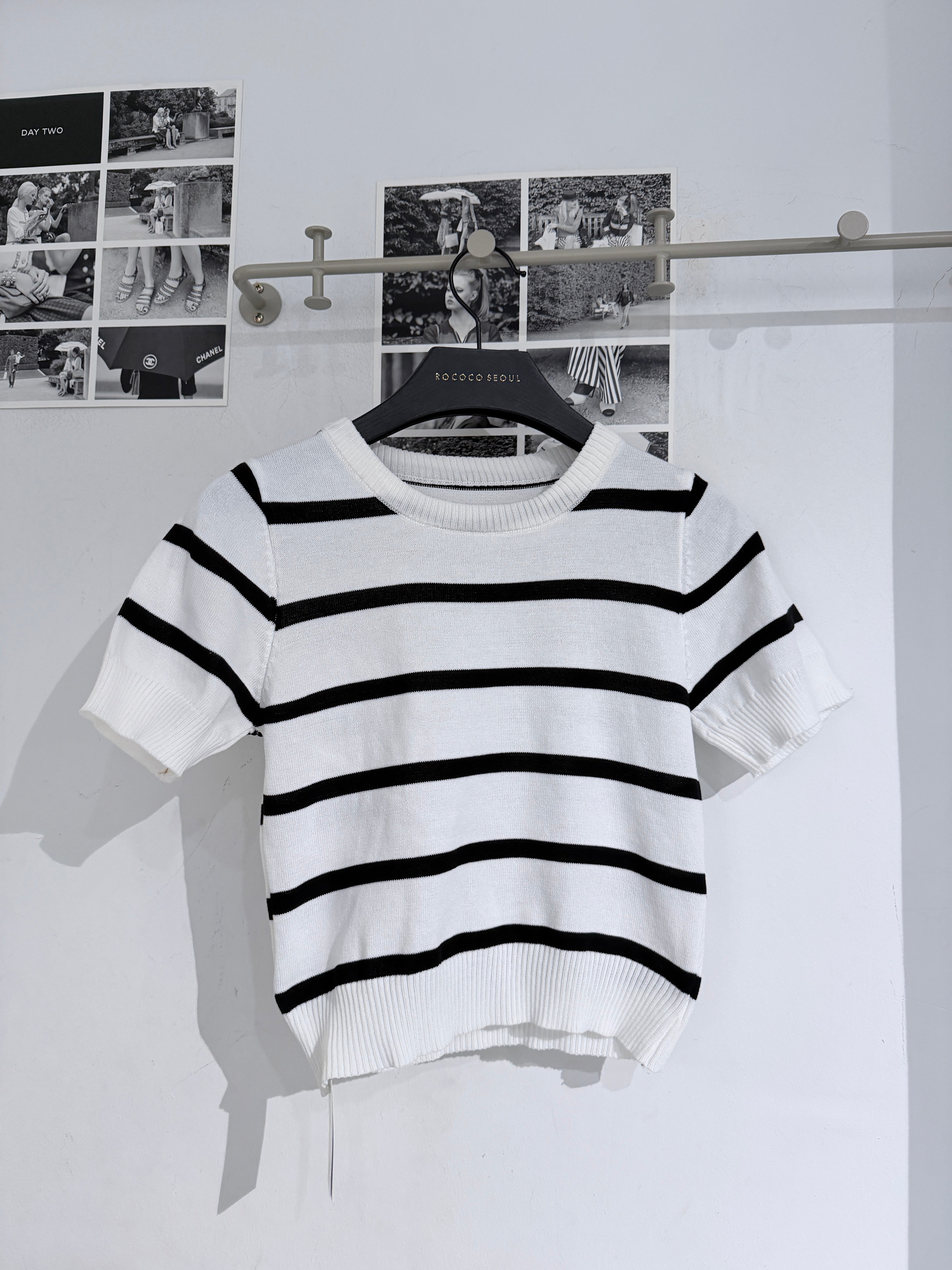 Bebe Stripe Summer Knit
