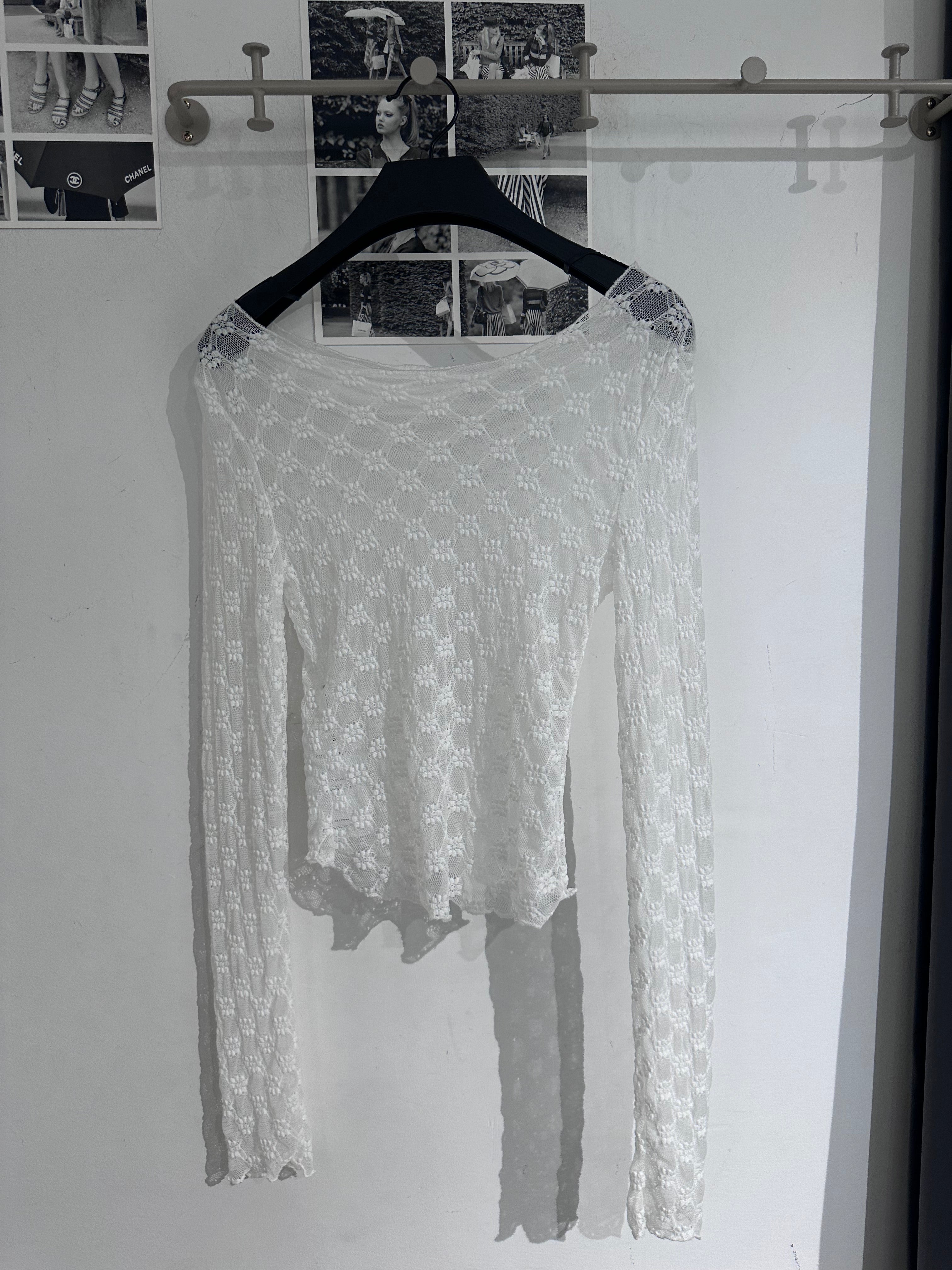 Yuni Shine Lace Top