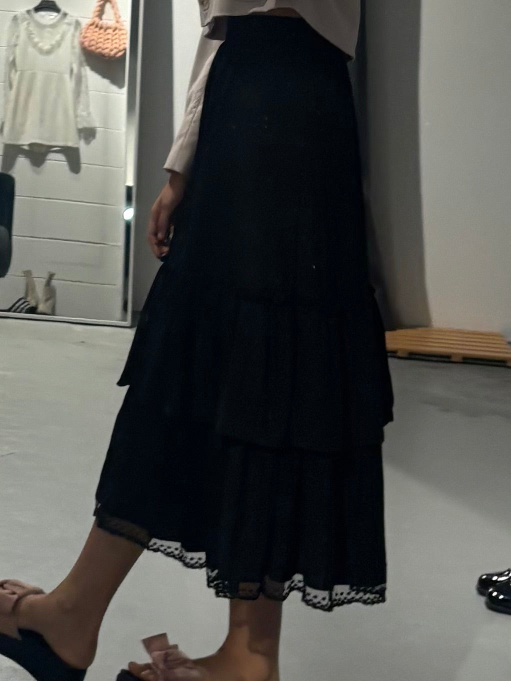 Carrot Clain Long Skirt