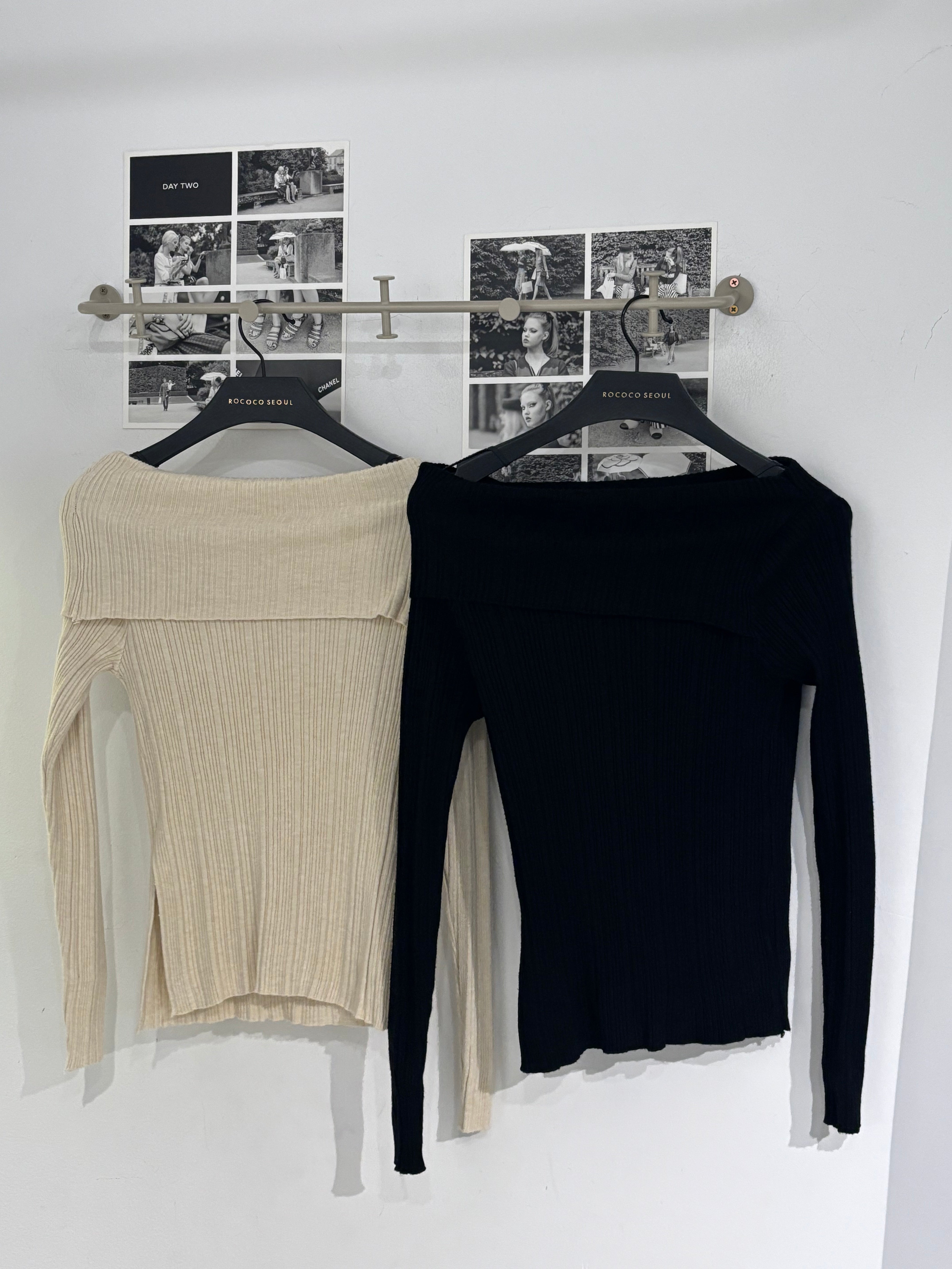 CoCo Uni Rib Off Knit