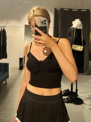 LogMyself Twist Bra Top