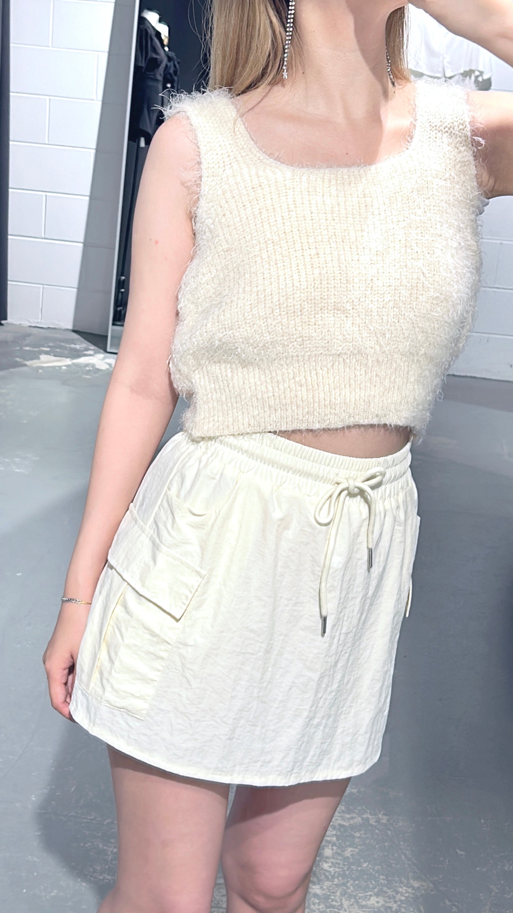 Yuni Nylon Skirt
