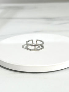 H Slim Ring (925 Silver)