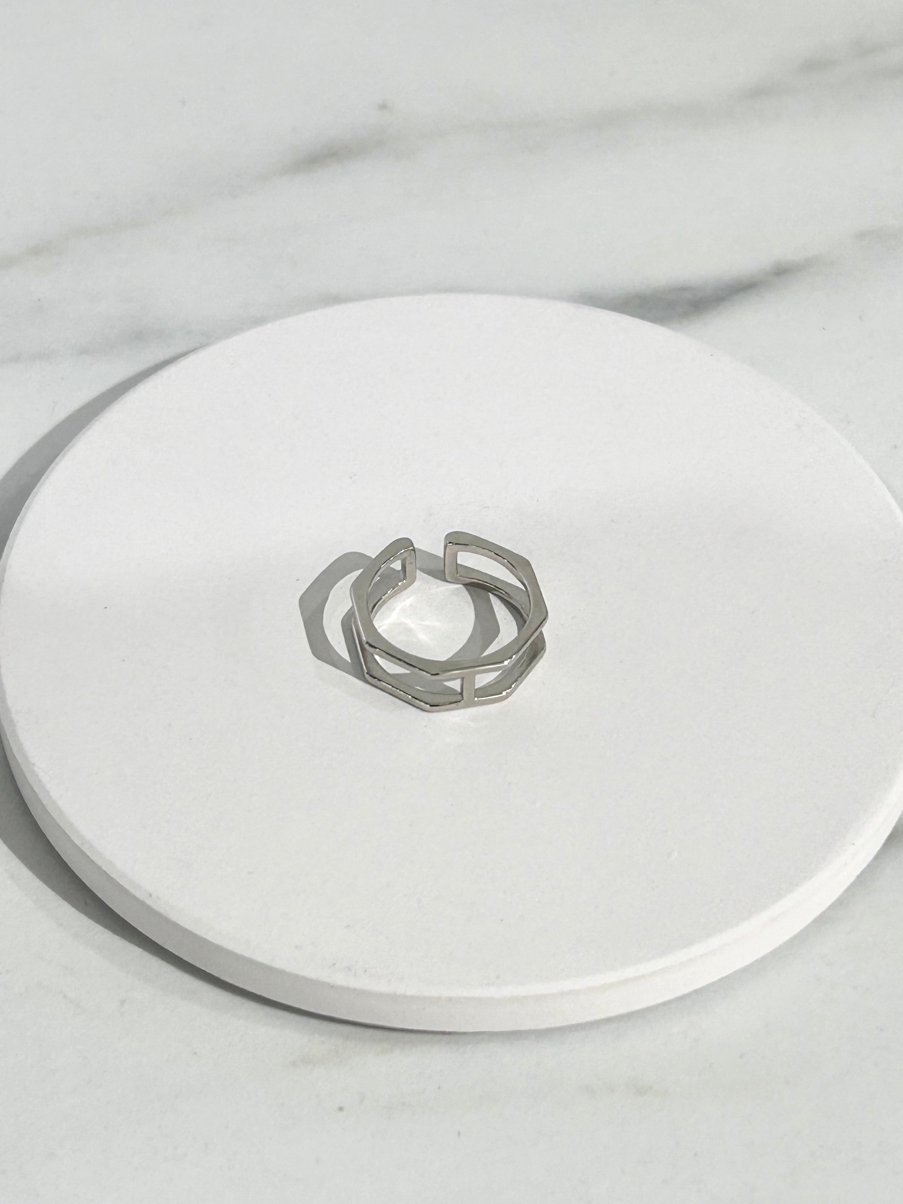 H Slim Ring (925 Silver)
