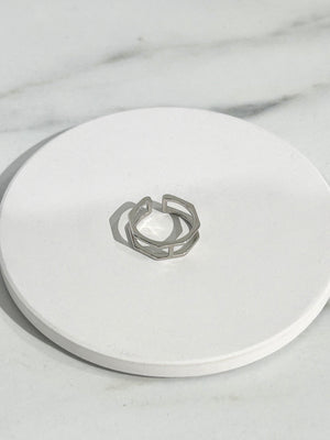 H Slim Ring (925 Silver)
