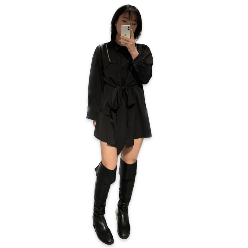 Chain Shirt Dress