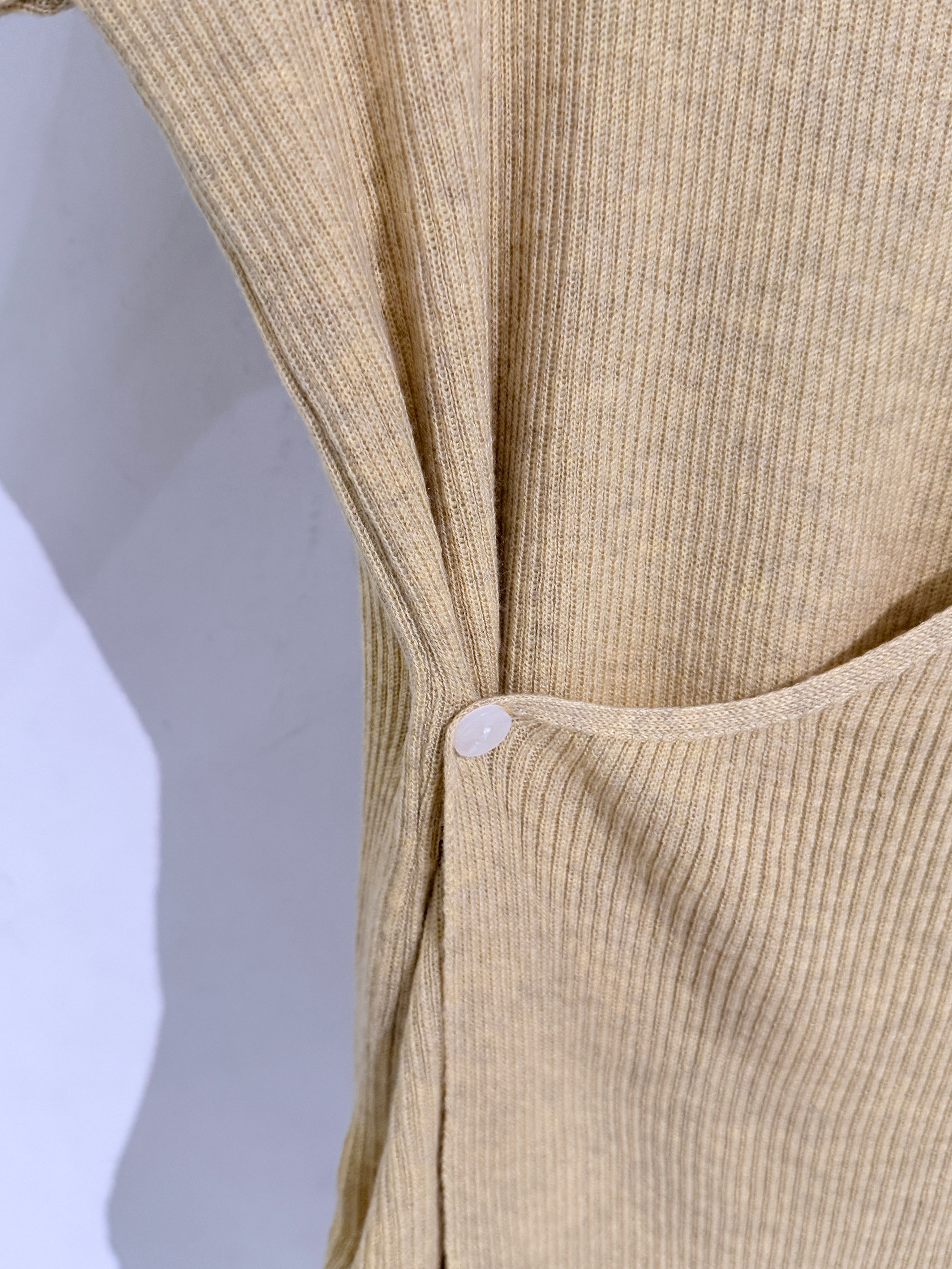 Carrot Olive Knit Top