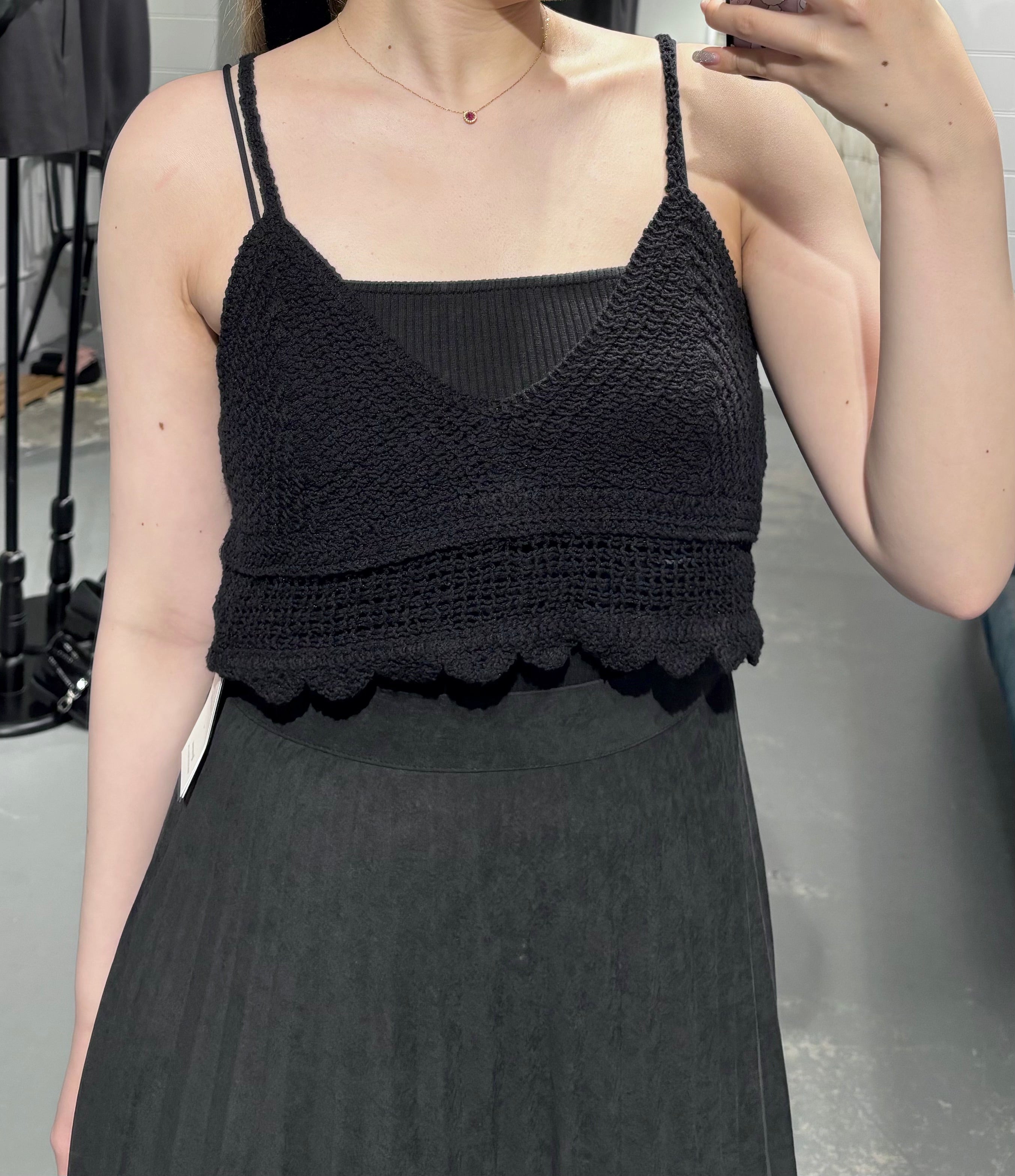 Monki Knit Bra Top