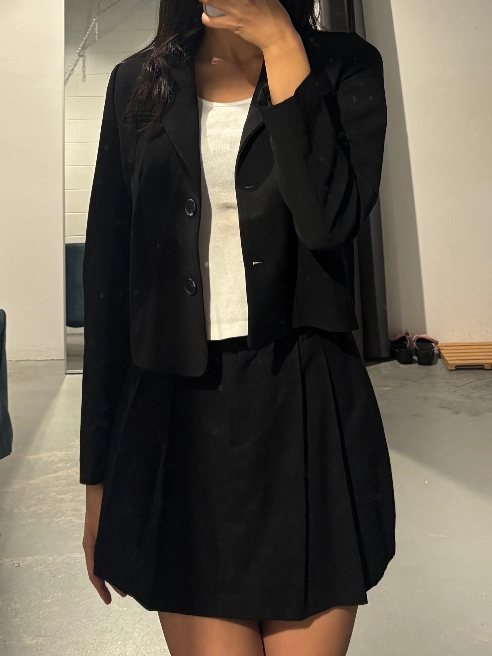 Chessy Short Basic Blazer