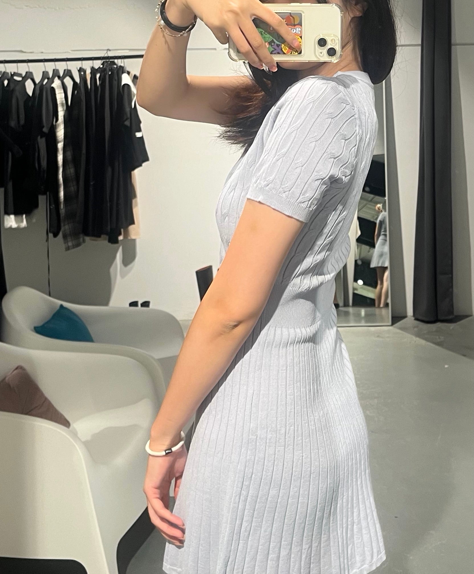 Dwear Cable Knit Dress