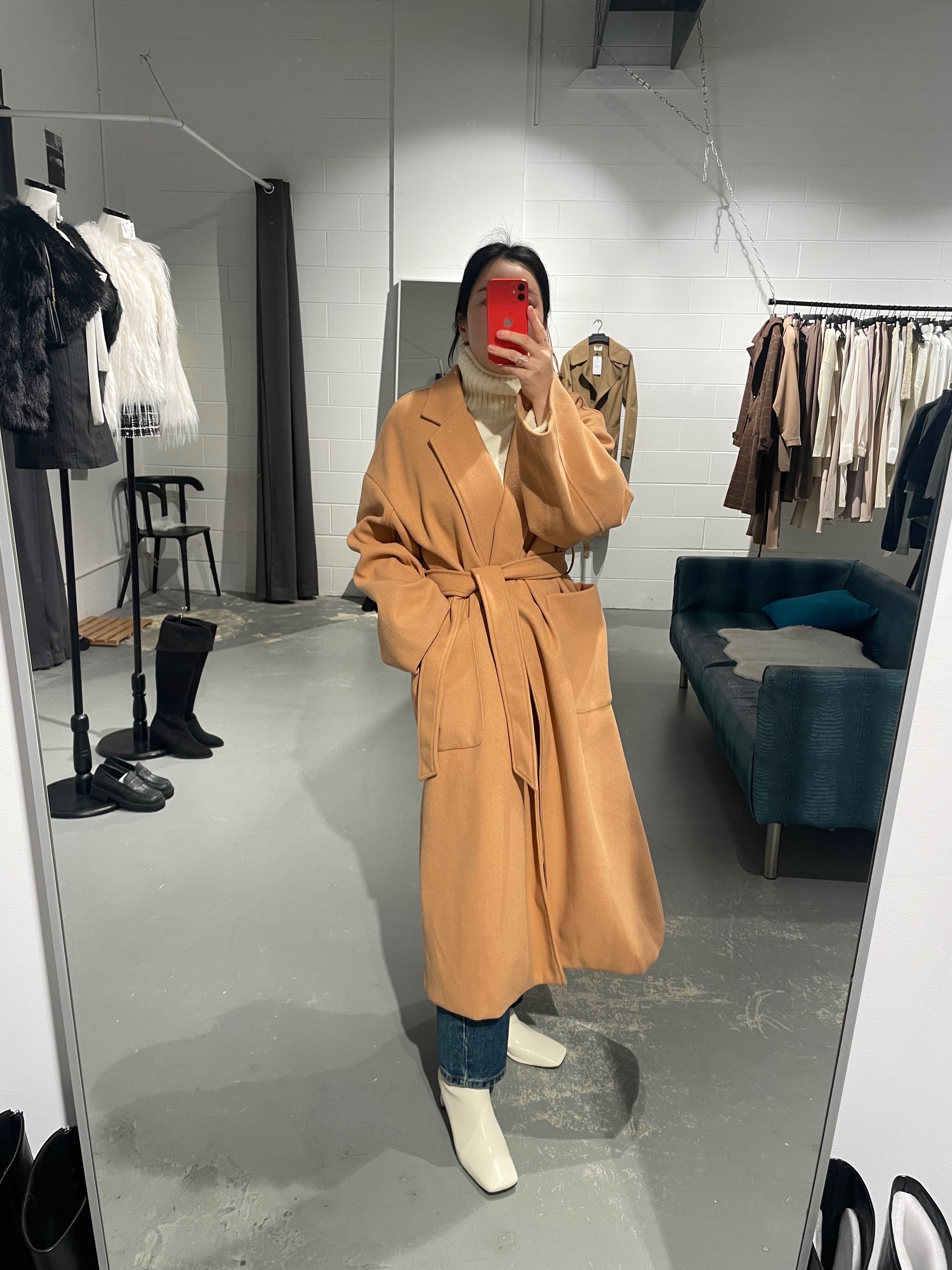 Pouch Long Coat