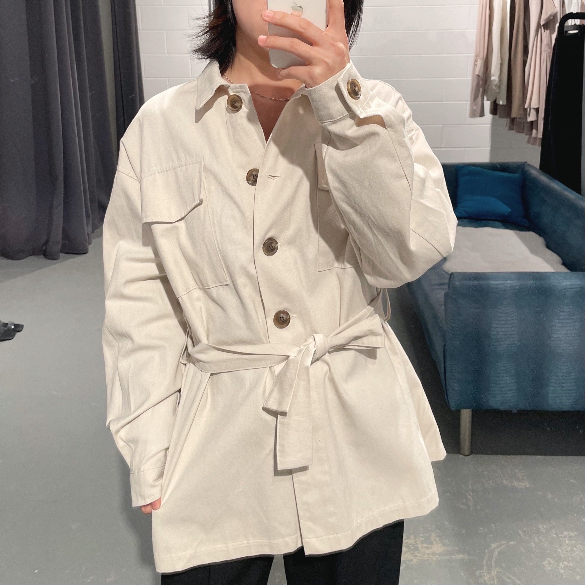 OFB Cream Safari Jacket