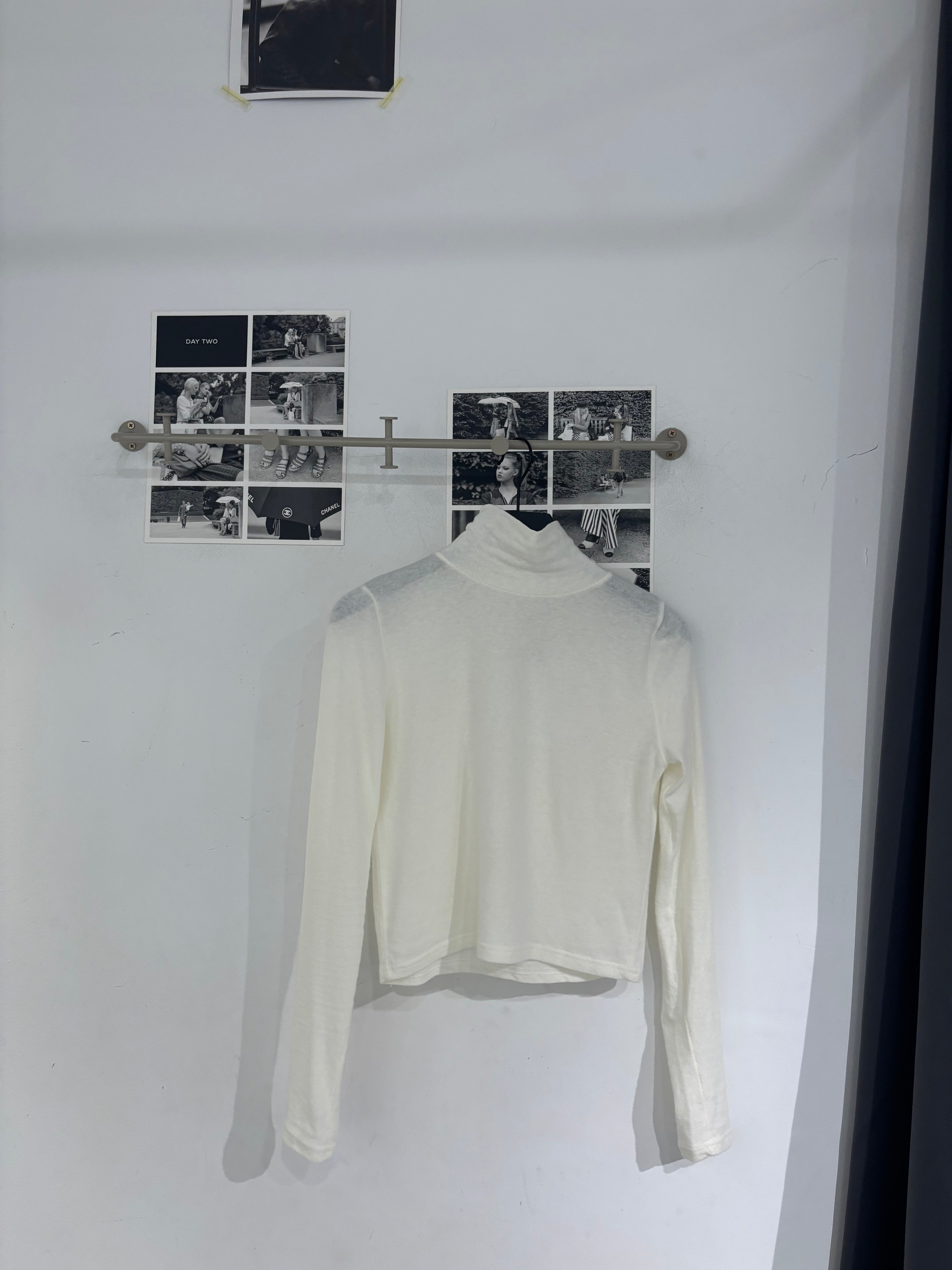 Blackpom Angora Turtle Top