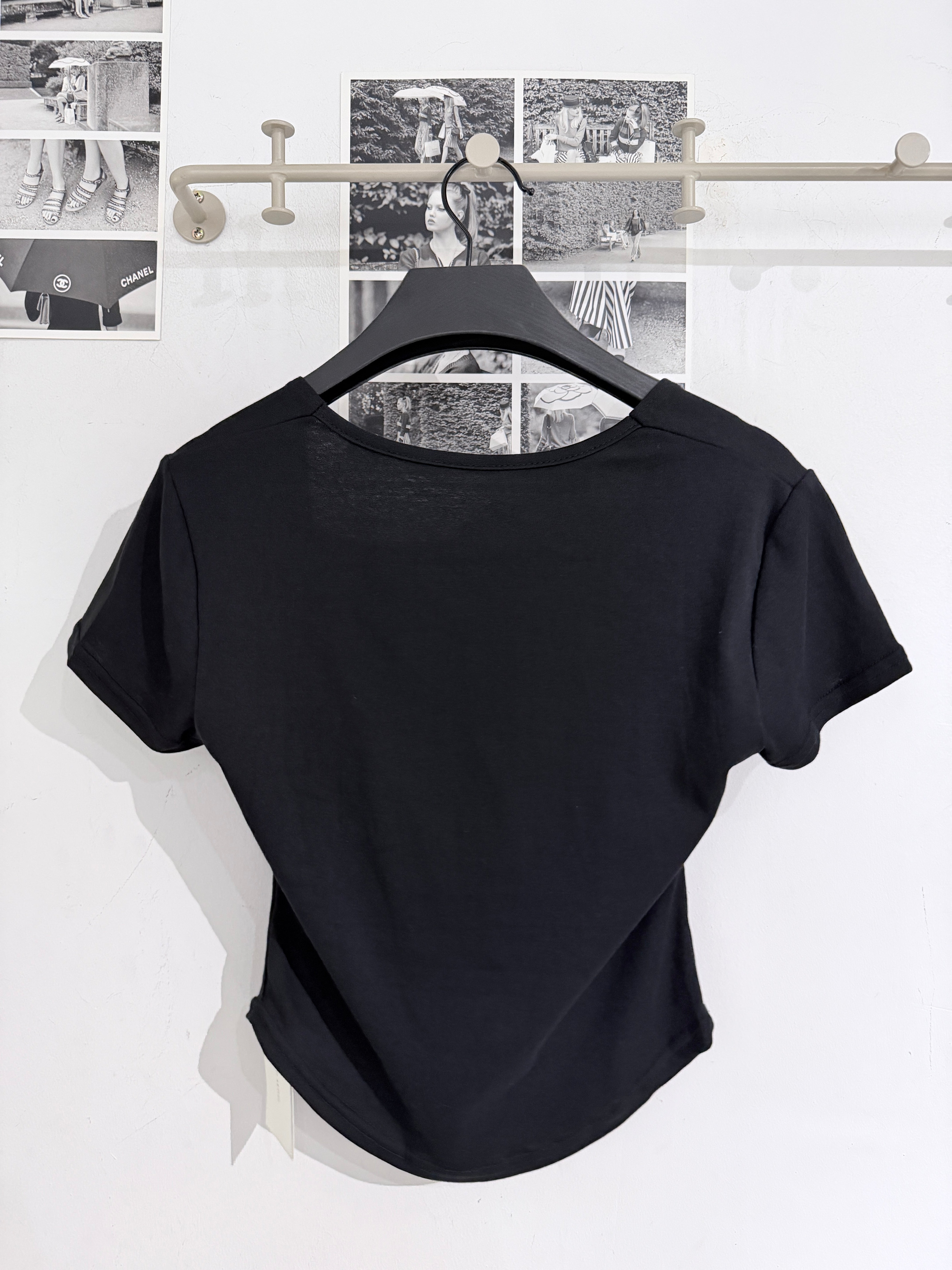 Bebe Cap Sleeve T Shirt