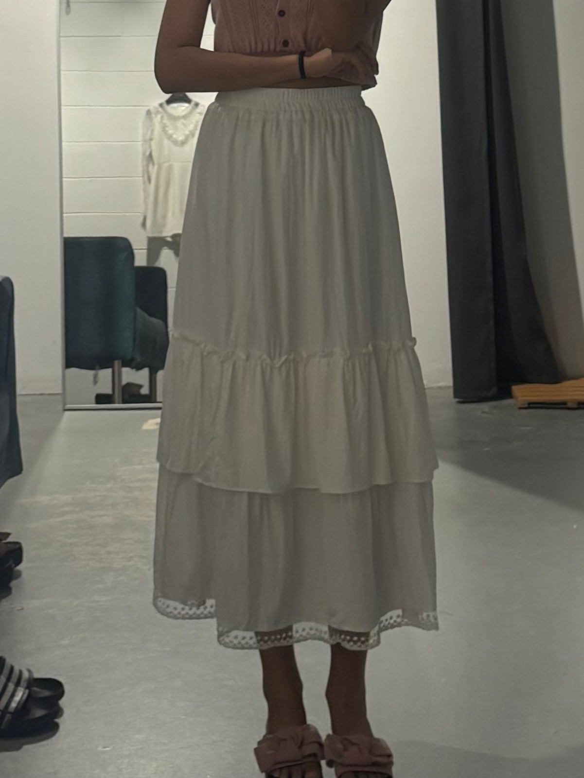 Carrot Clain Long Skirt