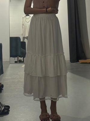 Carrot Clain Long Skirt