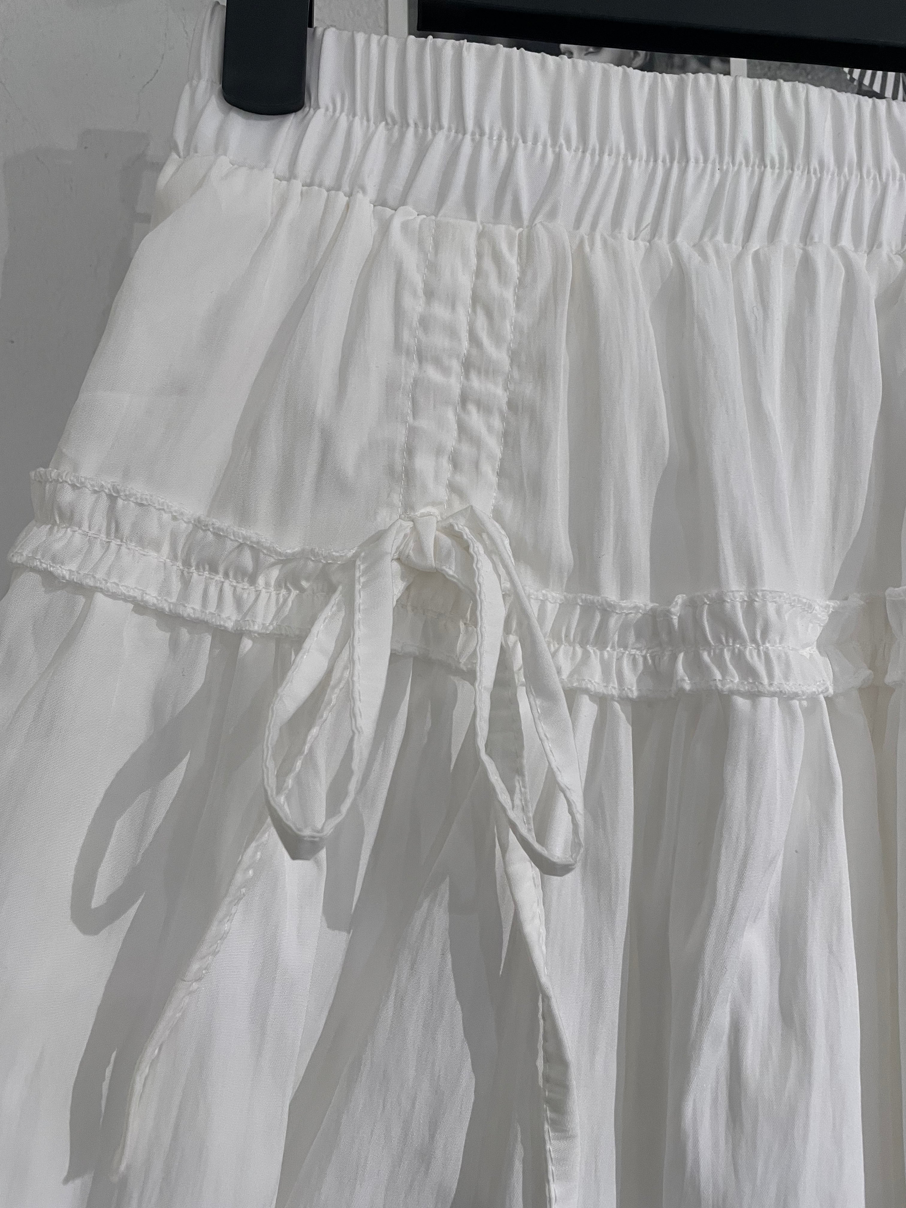 Carrot Frill Ribbon Balloon Skirt