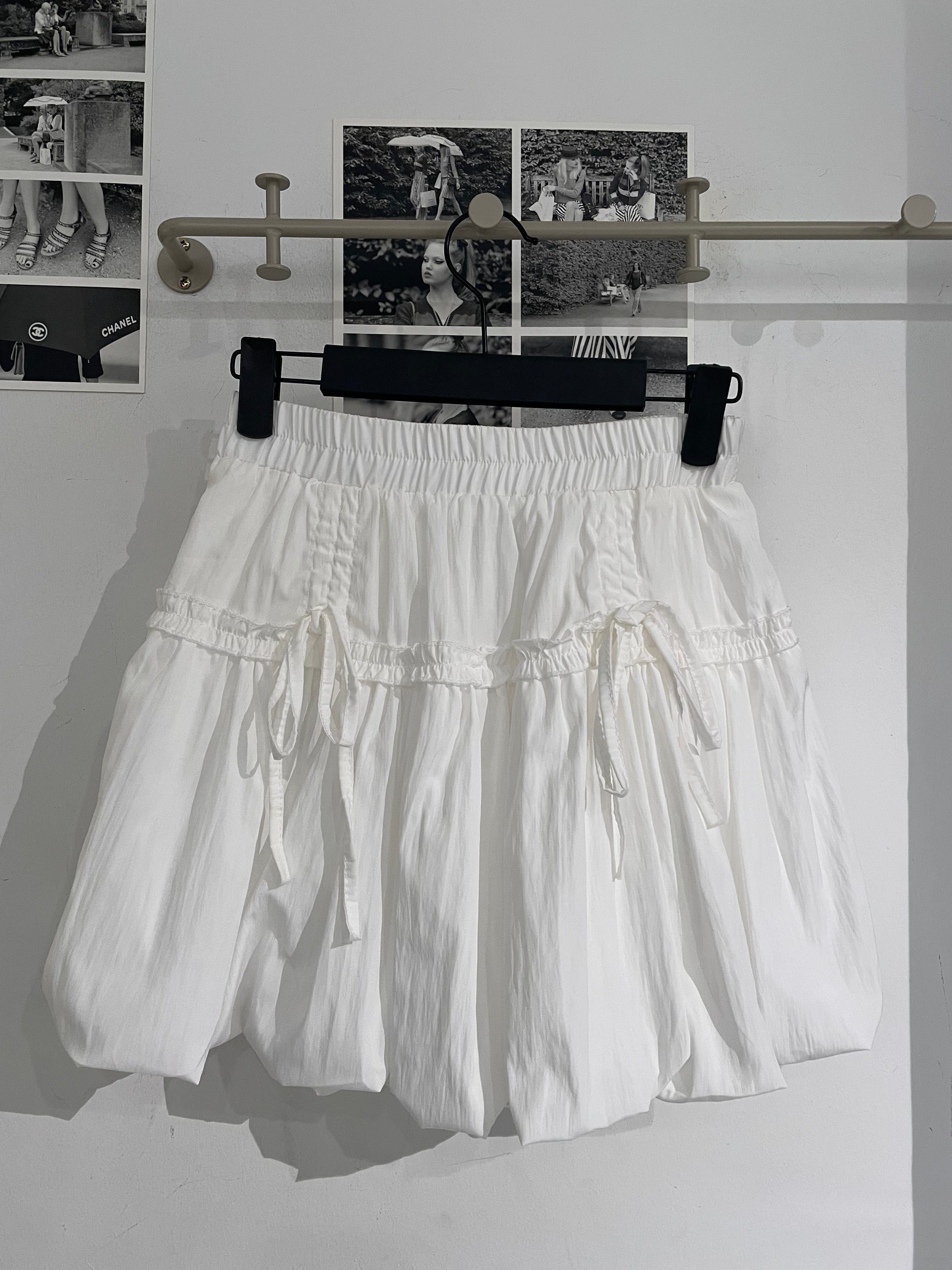 Carrot Frill Ribbon Balloon Skirt