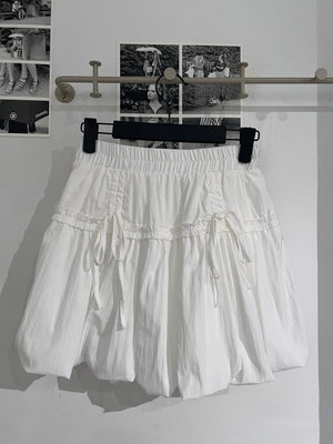 Carrot Frill Ribbon Balloon Skirt