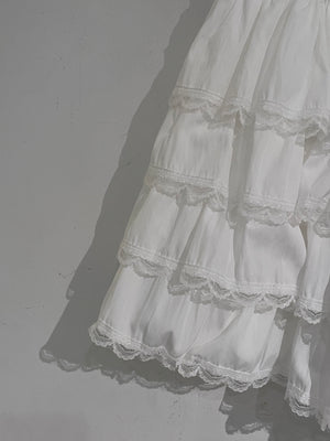 Frill Lace Layered Skirt