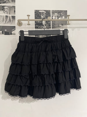 Frill Lace Layered Skirt