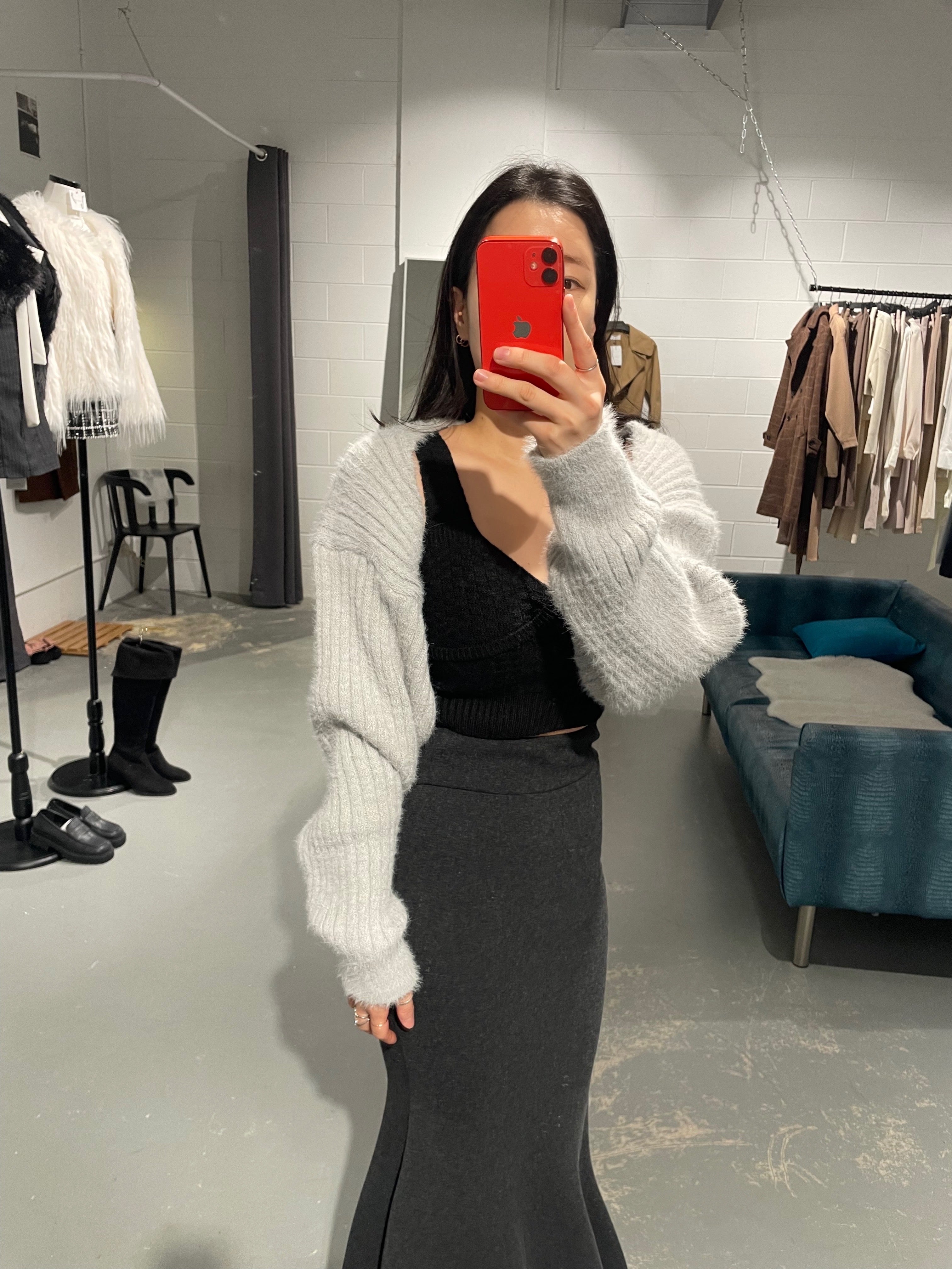 Dodori Rib Knit Cardigan