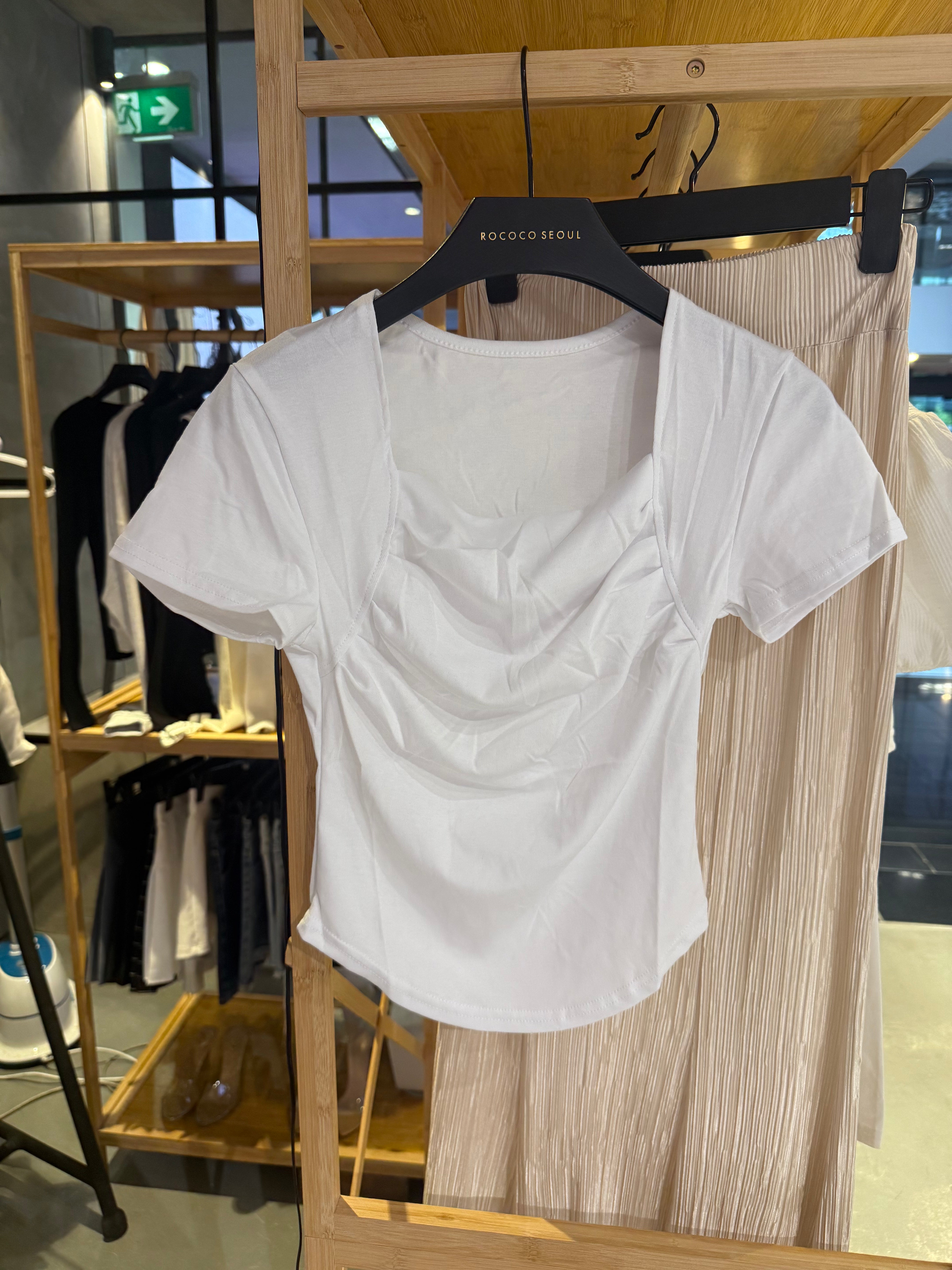 Bebe Cap Sleeve T Shirt