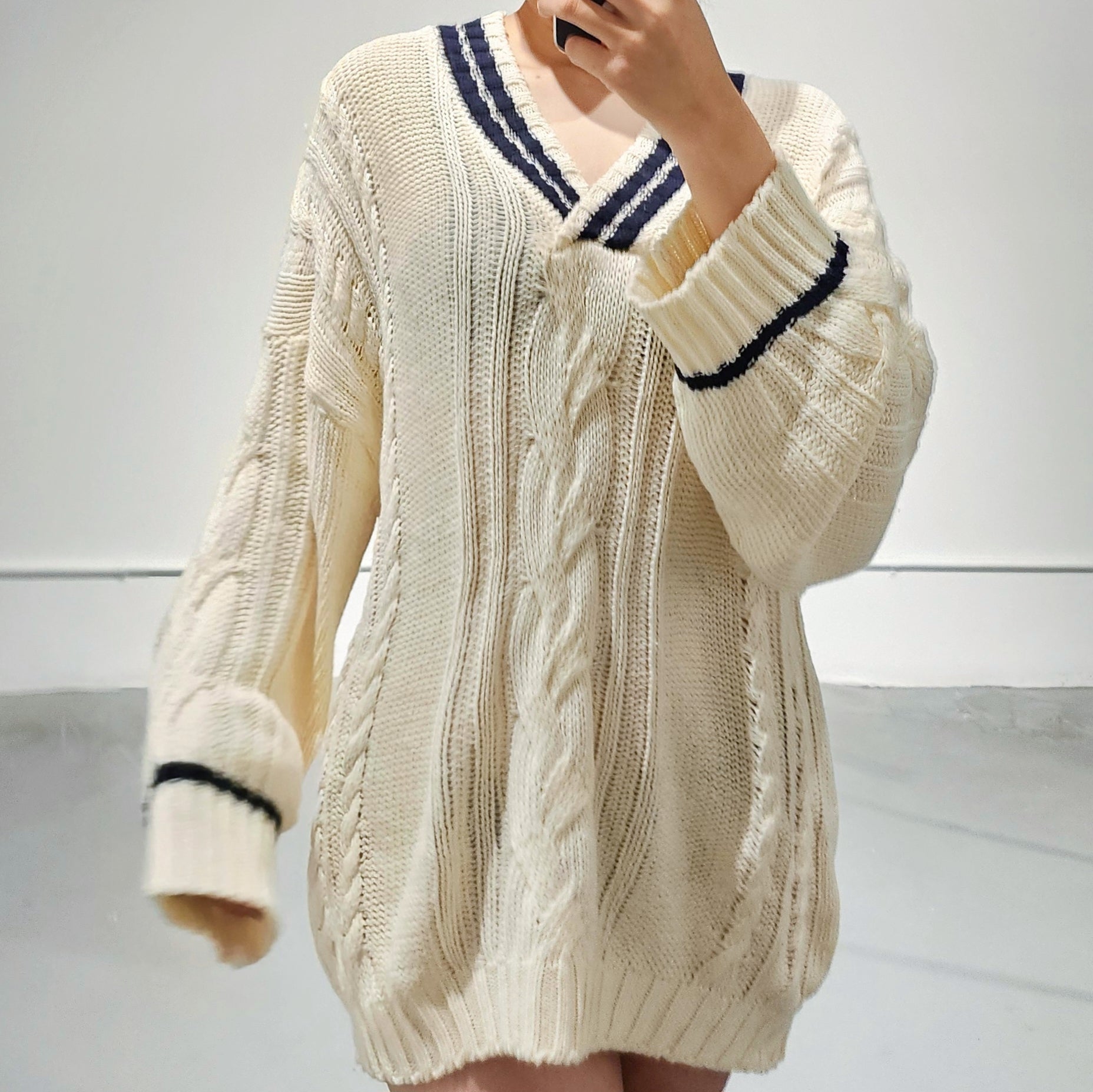 Peach School Knit