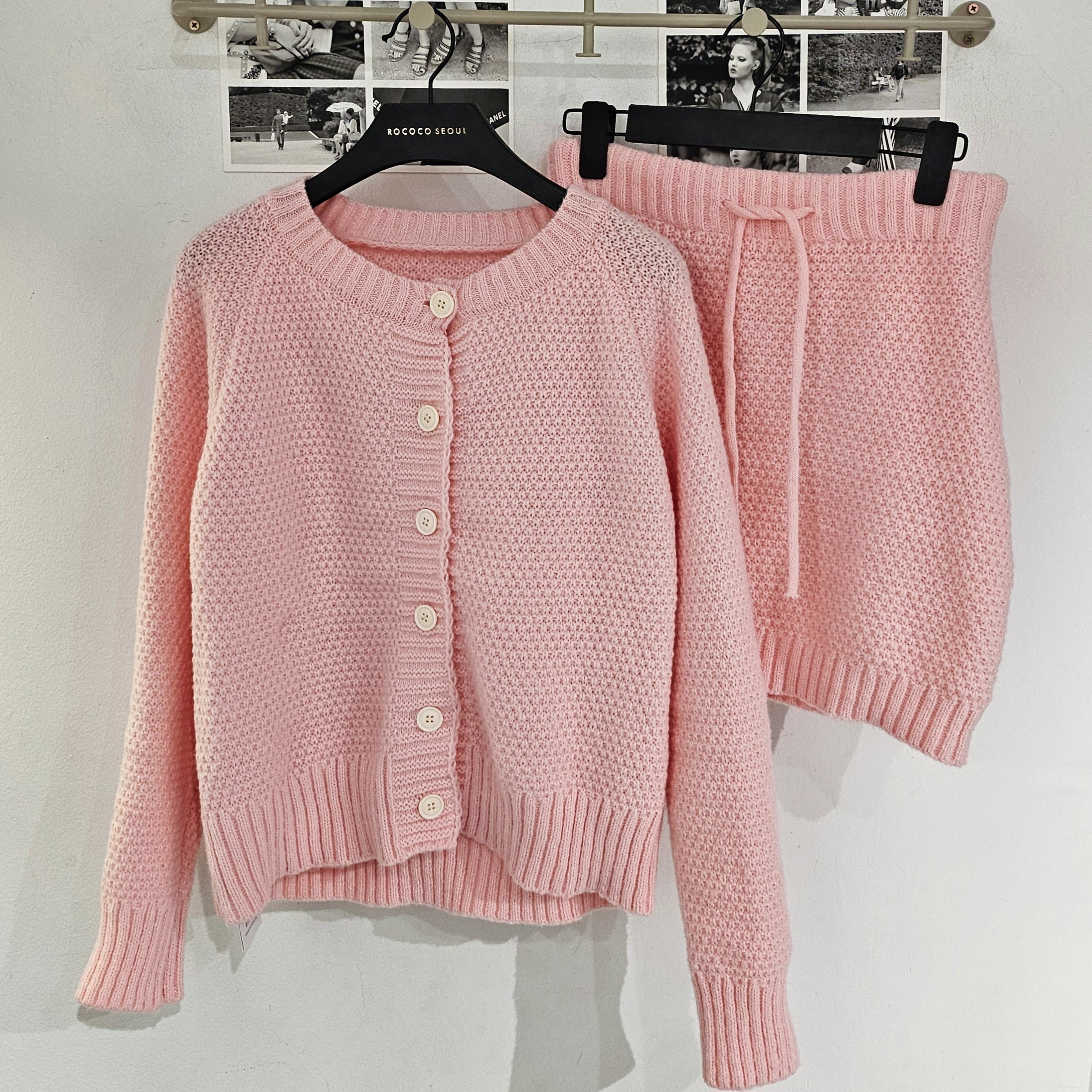 Mori Waffle Knit Set