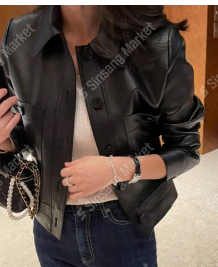 Bboshong Vegan Leather Jacket