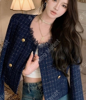 Maximax Lace Tweed Jacket