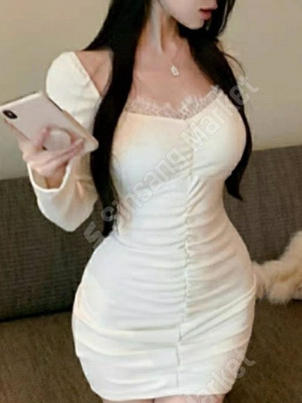 Lucky Ruchel Lace Warm Dress