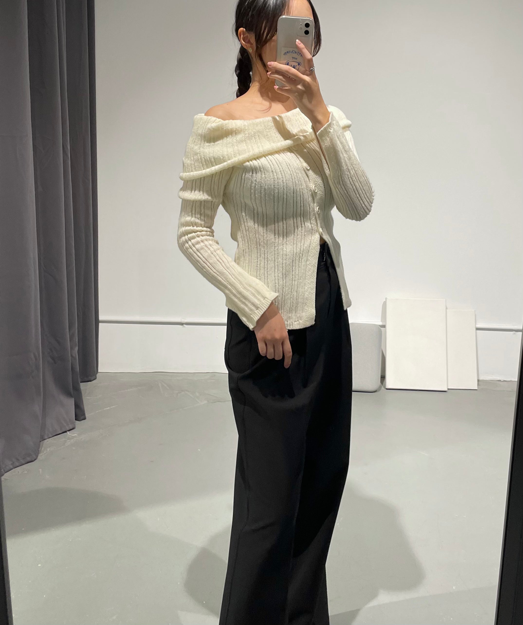 Mori Vanila Off Knit