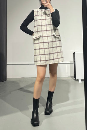 Forming Winter Check dress