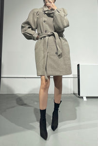 JNine Puff Sleeves Coat