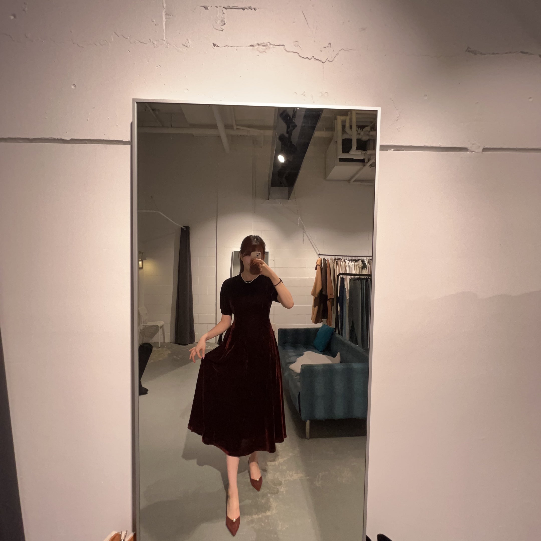 WeLoved Velvet Dress