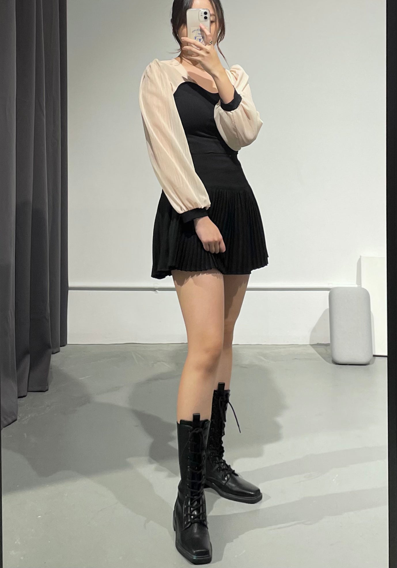 Mini Pleated Skirt