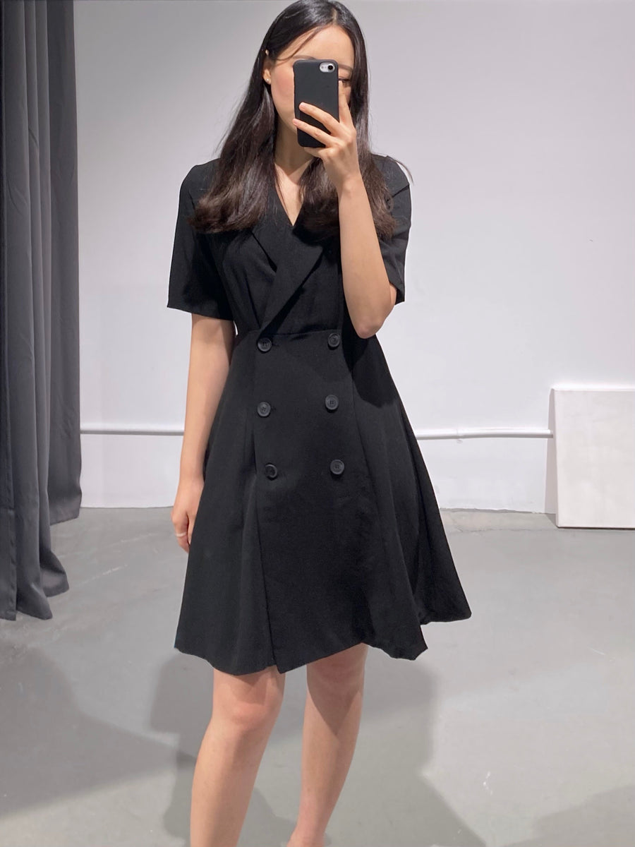 RUHOT Button Dress – Rococo Seoul